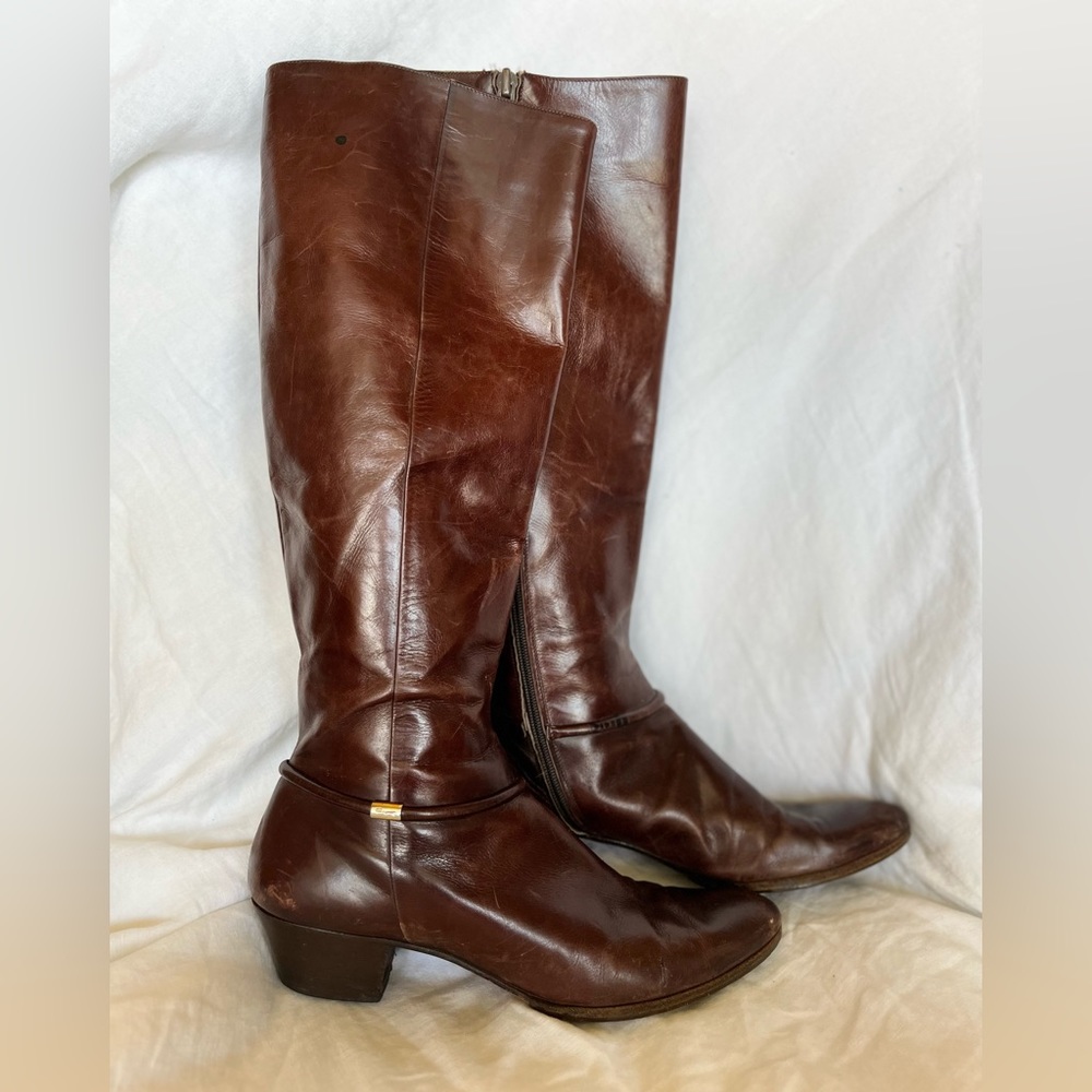 *Vintage* Ferragamo Equestrian Boots